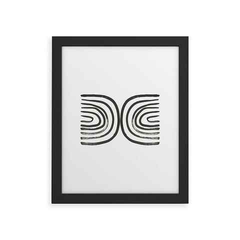 Megan Galante Round About Framed Art Print