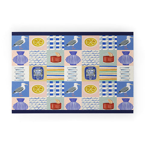 Megan Galante Seaside poster Welcome Mat