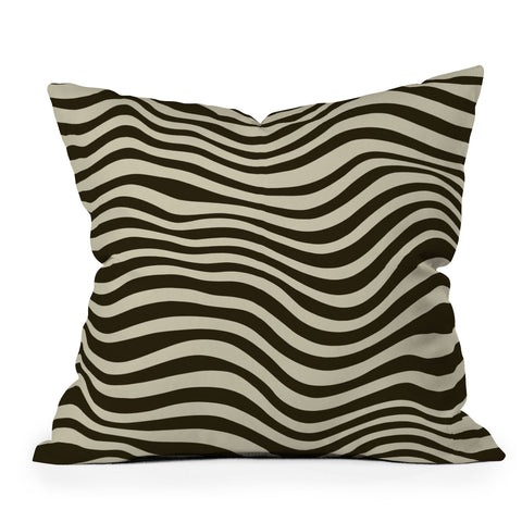 Megan Galante Wavey I Throw Pillow