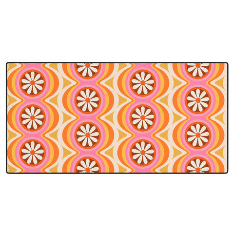 Megan Galante Wavy Daisy Desk Mat