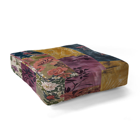 Megan Morris Gypsy Souk Patchwork Floor Pillow Square