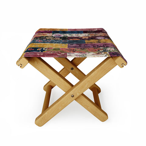 Megan Morris Gypsy Souk Patchwork Folding Stool