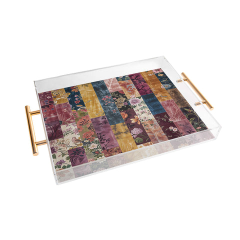 Megan Morris Gypsy Souk Patchwork Acrylic Tray