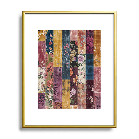 Megan Morris Gypsy Souk Patchwork Metal Framed Art Print