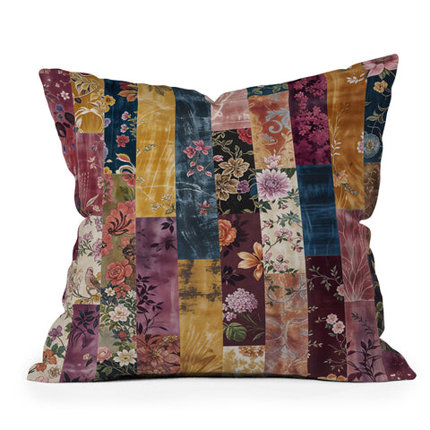 Megan Morris Gypsy Souk Patchwork Throw Pillow