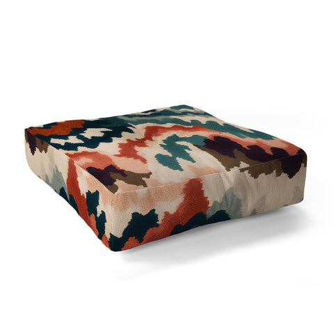 Megan Morris Kashimiran Kilim Floor Pillow Square