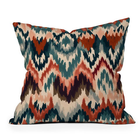 Megan Morris Kashimiran Kilim Outdoor Throw Pillow