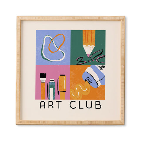 Megan Roy Art Club Framed Wall Art