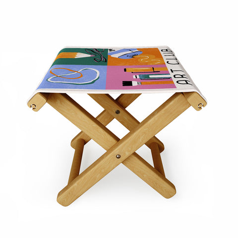 Megan Roy Art Club Folding Stool