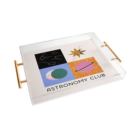 Megan Roy Astronomy Club I Acrylic Tray
