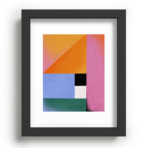 Megan Roy Color Block 01 Recessed Framing Rectangle
