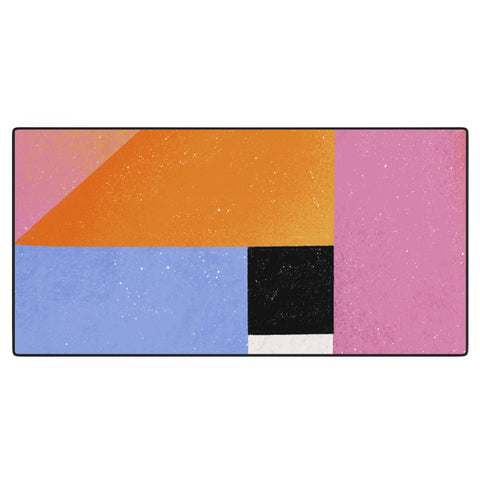 Megan Roy Color Block 01 Desk Mat