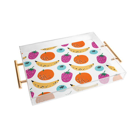 Megan Roy Fresh Fruit Acrylic Tray