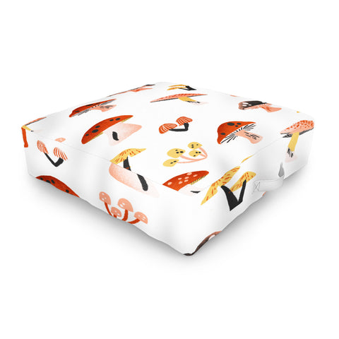 Megan Roy Mini Mushrooms Outdoor Floor Cushion