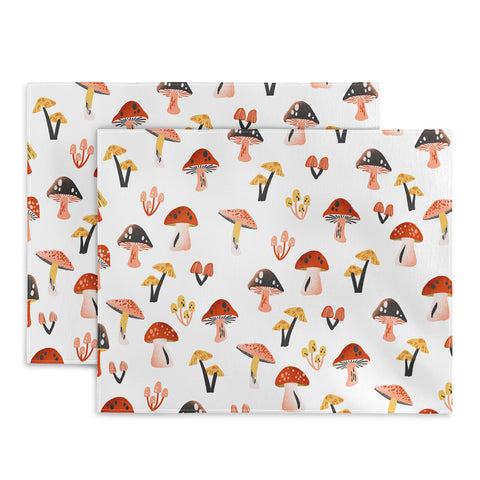 Megan Roy Mini Mushrooms Placemat