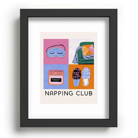 Megan Roy Napping Club Recessed Framing Rectangle