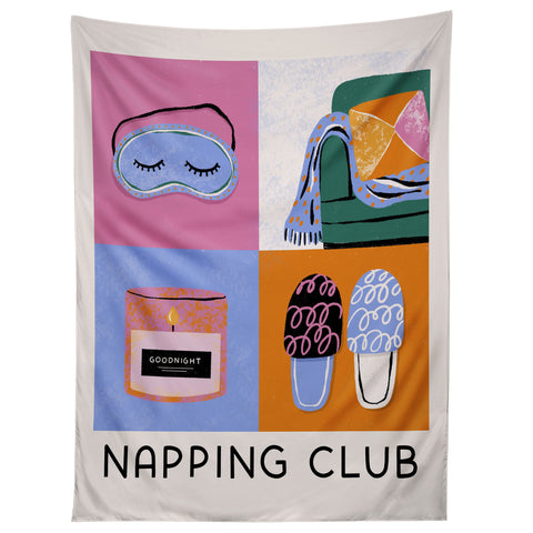 Megan Roy Napping Club Tapestry