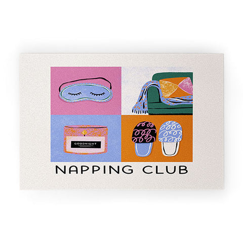 Megan Roy Napping Club Welcome Mat