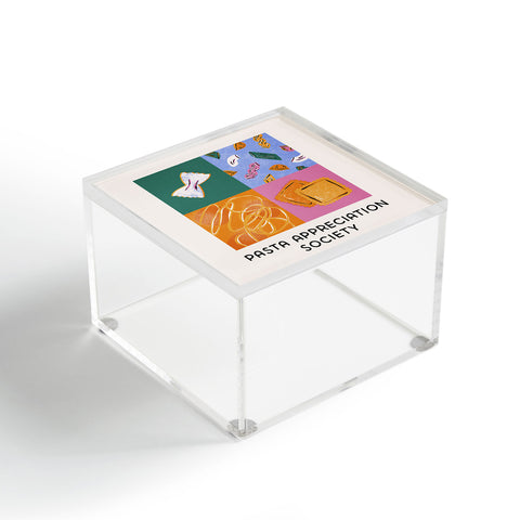 Megan Roy Pasta Appreciation Society Acrylic Box