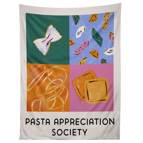 Megan Roy Pasta Appreciation Society Tapestry