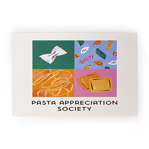 Megan Roy Pasta Appreciation Society Welcome Mat