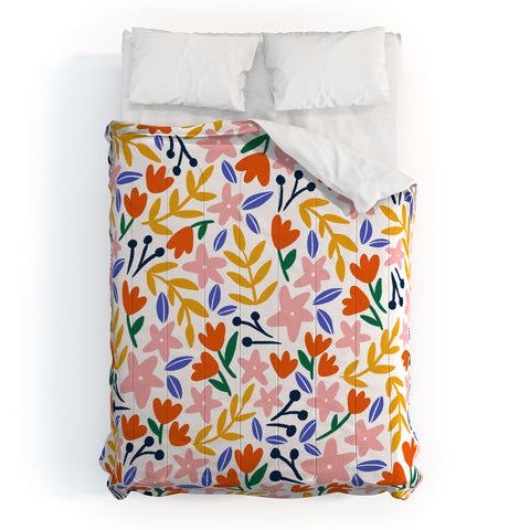 Megan Roy Rainbow Garden Comforter