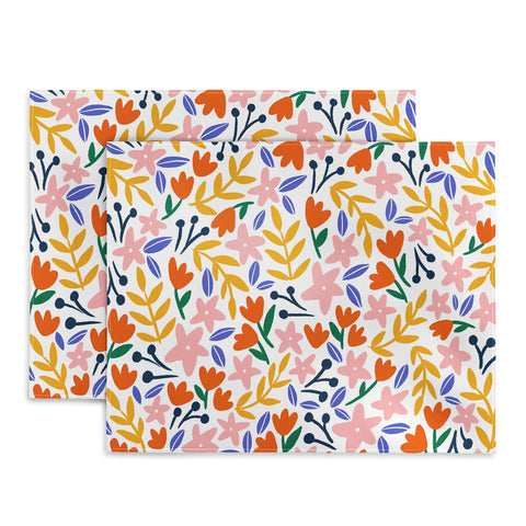 Megan Roy Rainbow Garden Placemat