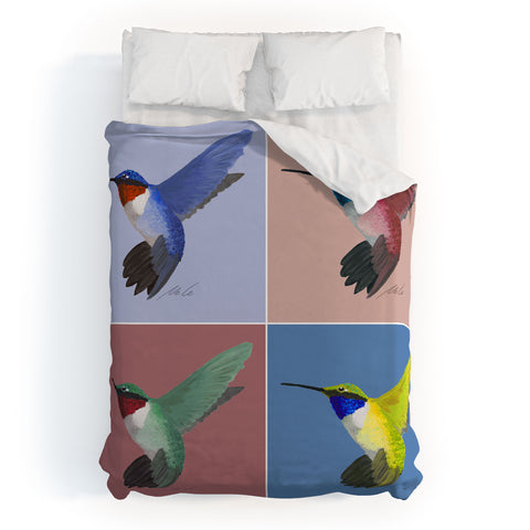 mele_artanddesign 05 Hummingbird Duvet Cover