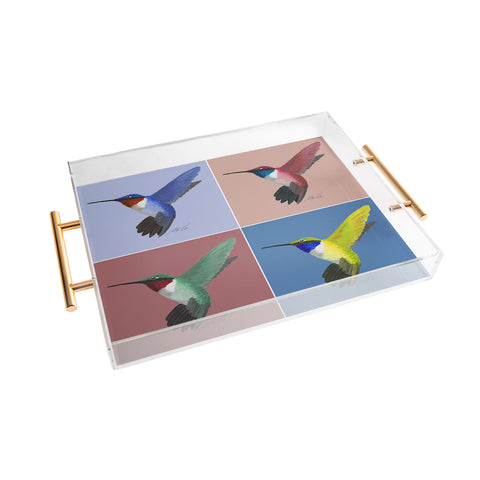 mele_artanddesign 05 Hummingbird Acrylic Tray