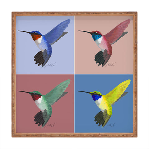 mele_artanddesign 05 Hummingbird Square Tray