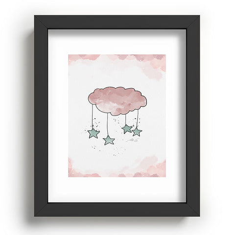 mele_artanddesign CloudNursery Art01 Recessed Framing Rectangle