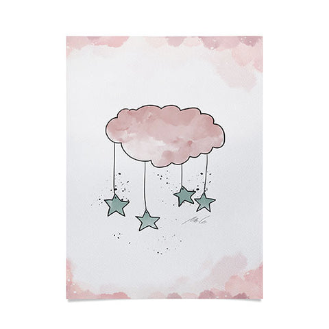 mele_artanddesign CloudNursery Art01 Poster