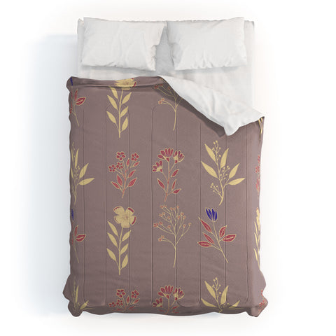 mele_artanddesign Flower Pattern07 Comforter