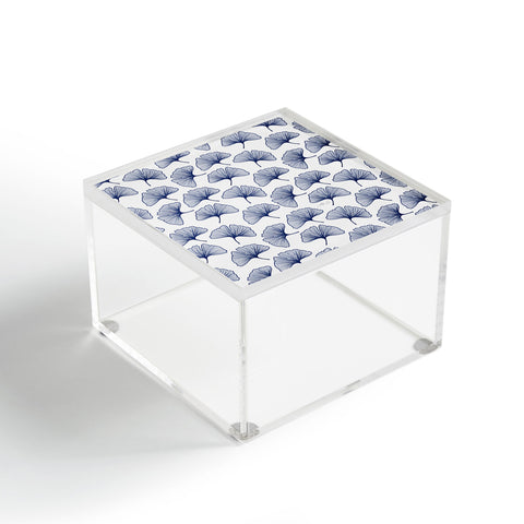 mele_artanddesign Ginkgo Leafs Pattern42 Acrylic Box
