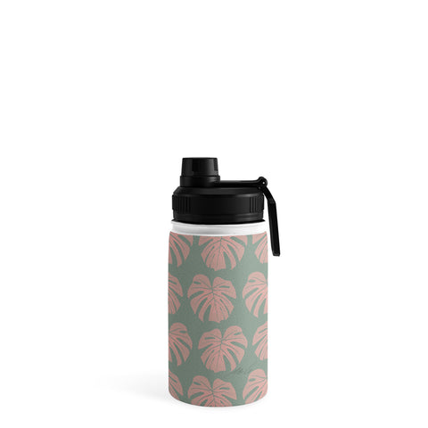 mele_artanddesign Monstera Jungle01 Water Bottle