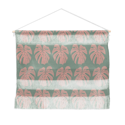 mele_artanddesign Monstera Jungle01 Wall Hanging Landscape