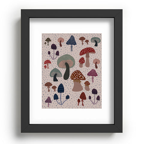 mele_artanddesign Mushroom collection04 Recessed Framing Rectangle