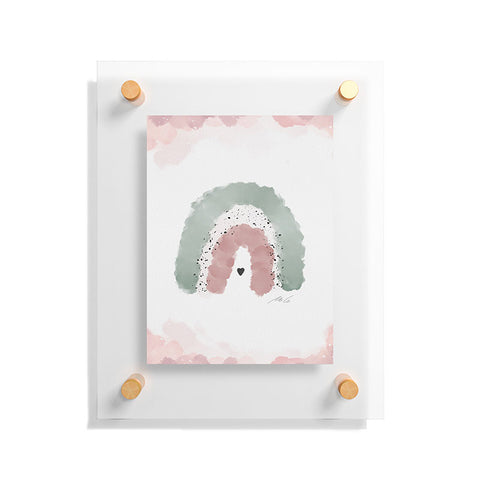 mele_artanddesign RainbowNursery01 Floating Acrylic Print