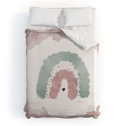 mele_artanddesign RainbowNursery01 Duvet Cover