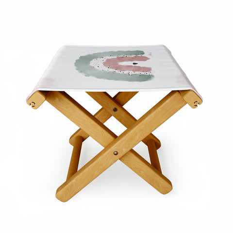 mele_artanddesign RainbowNursery01 Folding Stool