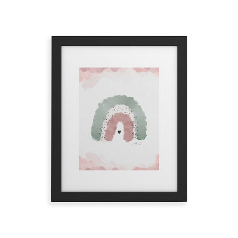 mele_artanddesign RainbowNursery01 Framed Art Print