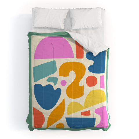 Melissa Donne Abstract Shapes II Comforter