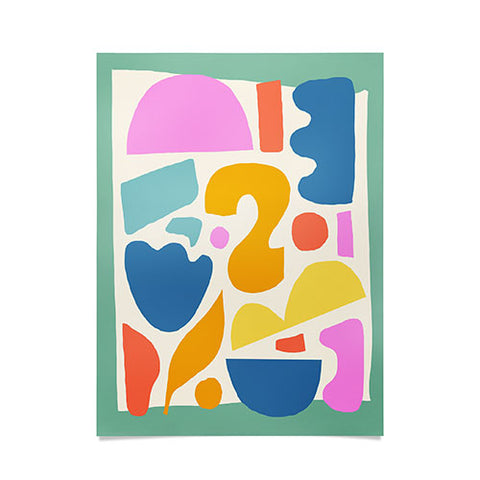 Melissa Donne Abstract Shapes II Poster