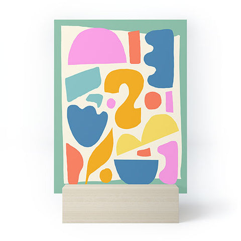 Melissa Donne Abstract Shapes II Mini Art Print