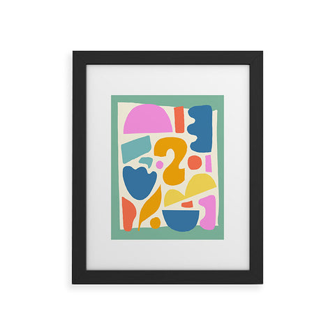 Melissa Donne Abstract Shapes II Framed Art Print