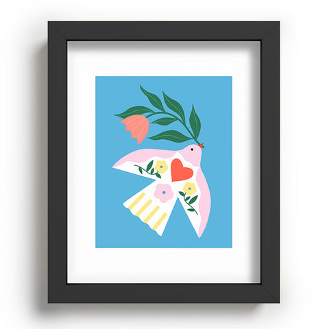 Melissa Donne Botanical Bird I Recessed Framing Rectangle