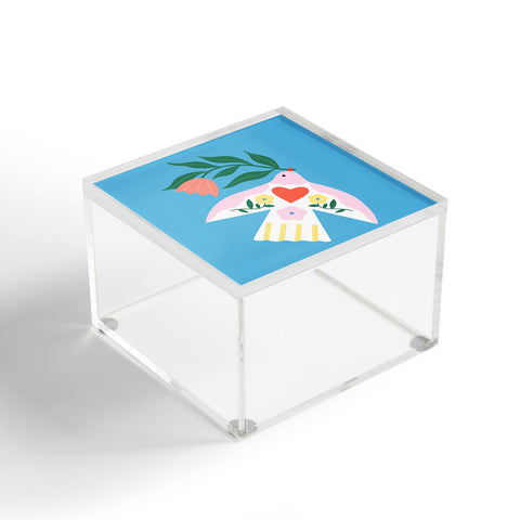 Melissa Donne Botanical Bird I Acrylic Box