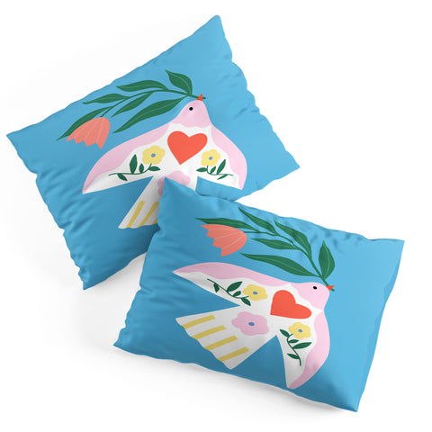 Melissa Donne Botanical Bird I Pillow Shams