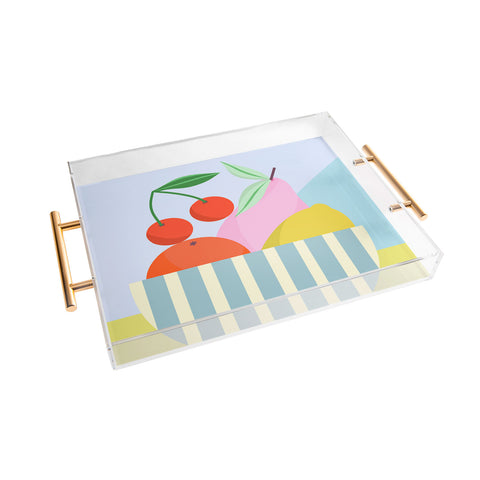 Melissa Donne Fruit Bowl I Acrylic Tray