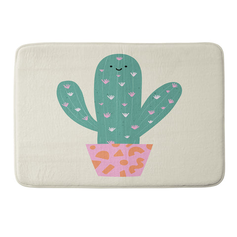 Melissa Donne Happy Cactus Memory Foam Bath Mat